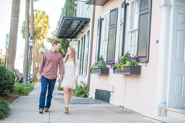 Engagement photographer in Charleston South Carolina