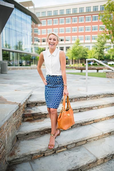 Fashion photography at the Peace Center in Greenville, SC