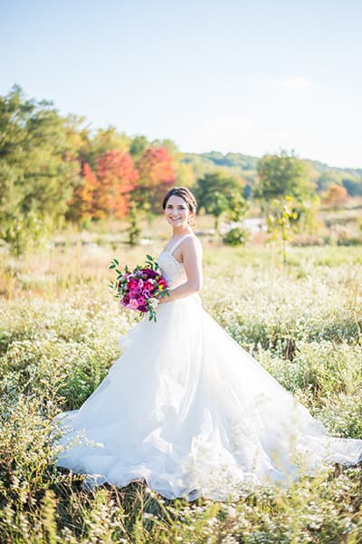 Bridal portraits in Clemson, SC