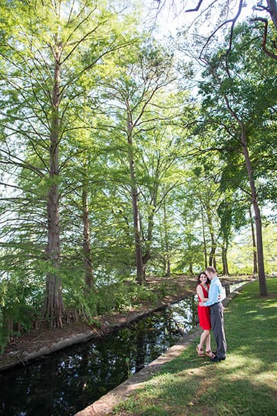 Pretty spot in Greenville, SC at Furman University