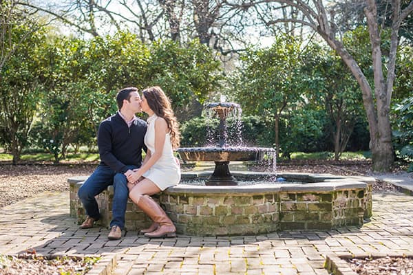 Engagements at Governor's mansion in Columbia, SC