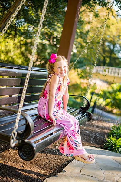 Family photographer in Greenville, SC | Cancer Survivor's Park, 52 Cleveland St, Greenville, SC 29601