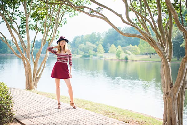 Fashion photography at Furman University