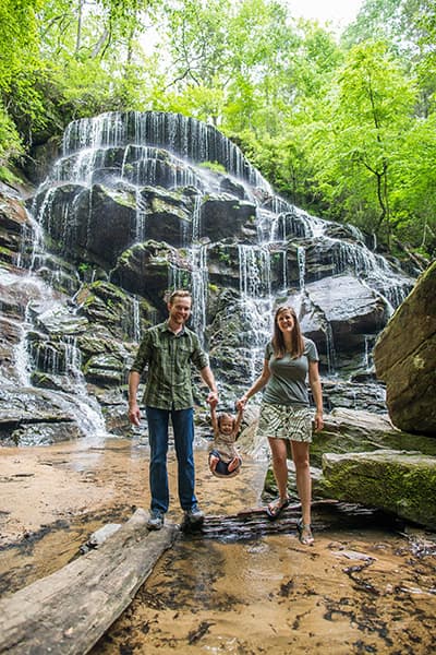 Yellow Branch Falls, 3023 SC-28, Walhalla, SC 29691 | Family photographer
